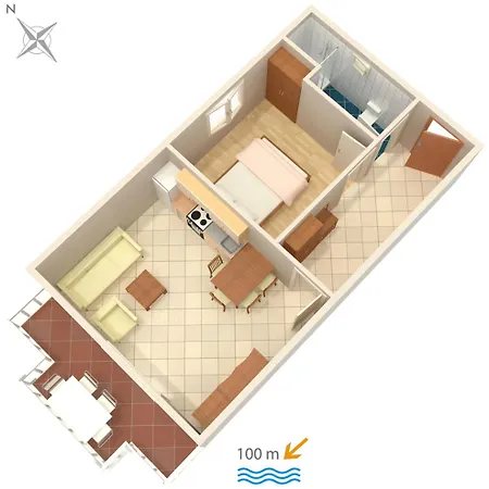 Apartamento By The Sea - 10437